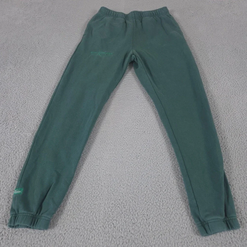Nike‎ Joggers Mens Small Green Sport & Sanctuary Club Fleece Sweatpants Wellness